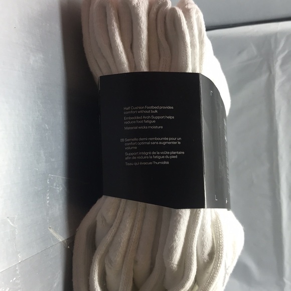 BNWT Adult Under Armor Cotton socks ok if 6 pack White - Picture 5 of 7